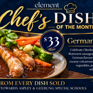 German Bratwurst Geebung RSL