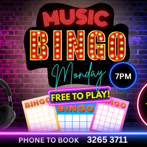 Monday Music Bingo Geebung RSL