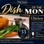 The Cove Chicken Kiev Dish of the Month