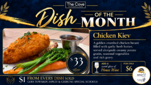 The Cove Chicken Kiev Dish of the Month