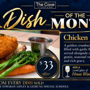 The Cove Chicken Kiev Dish of the Month