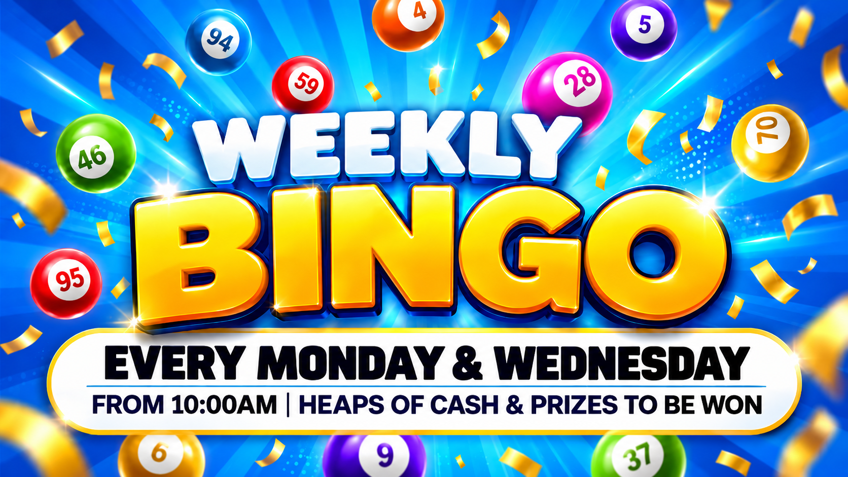 Weekly Bingo Geebung RSL
